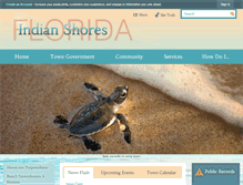 Tablet Screenshot of myindianshores.com